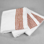 22x44 Super Gym Towels Red Stripe