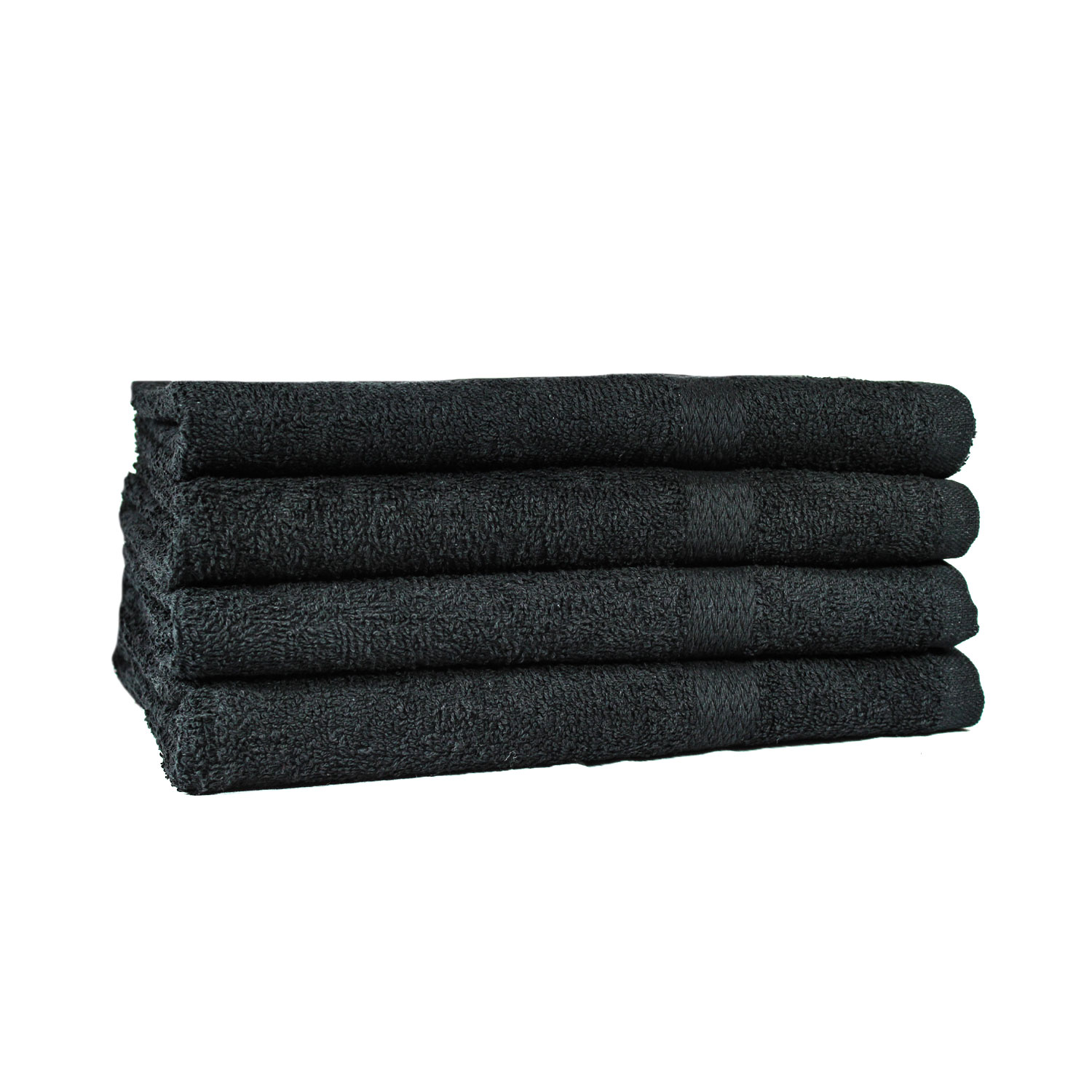 22x44 Black Bench Towels Black