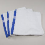 22 x 44 Blue Stripe Bath Pool Gym Towel