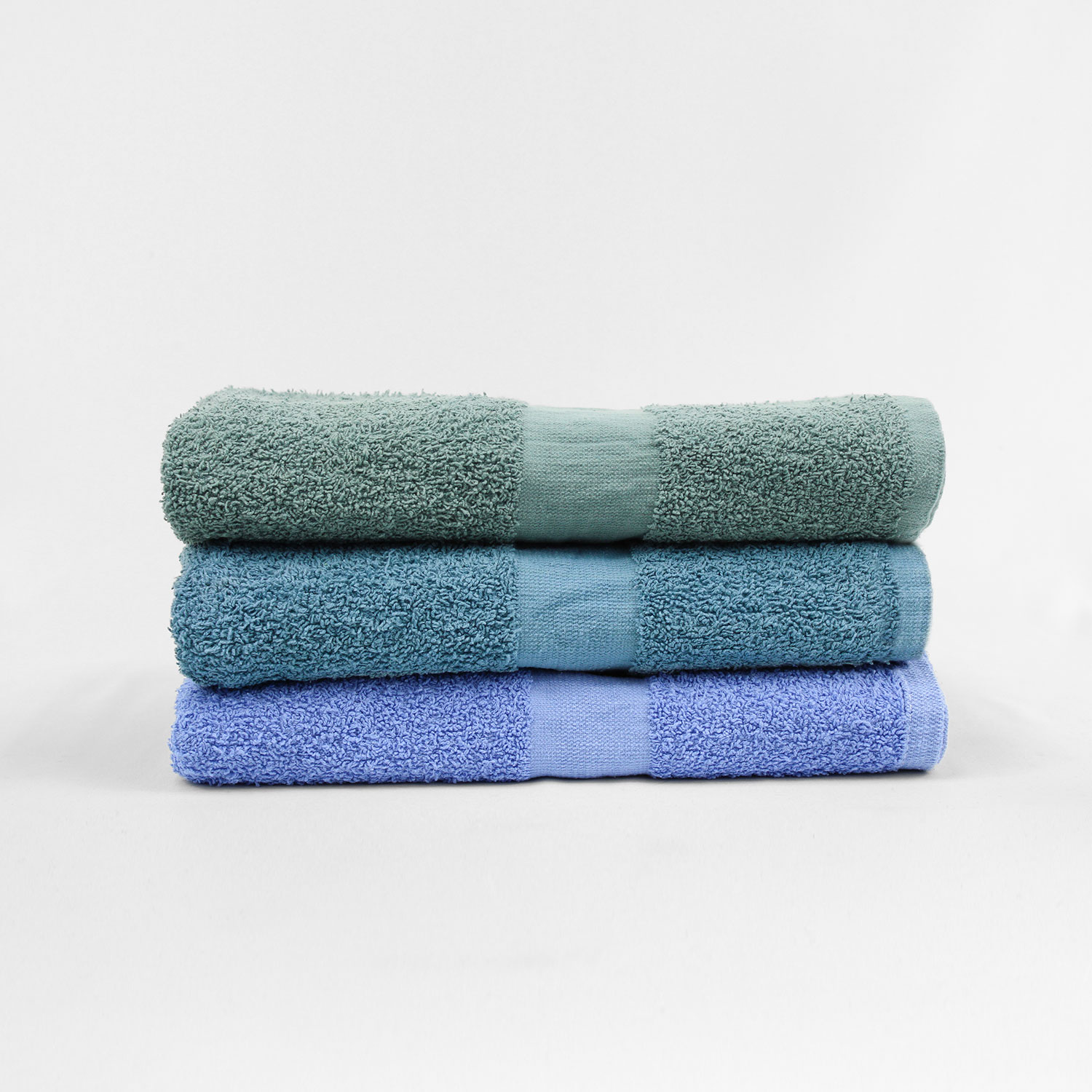 22x48 Blue Porcelain Color Towels