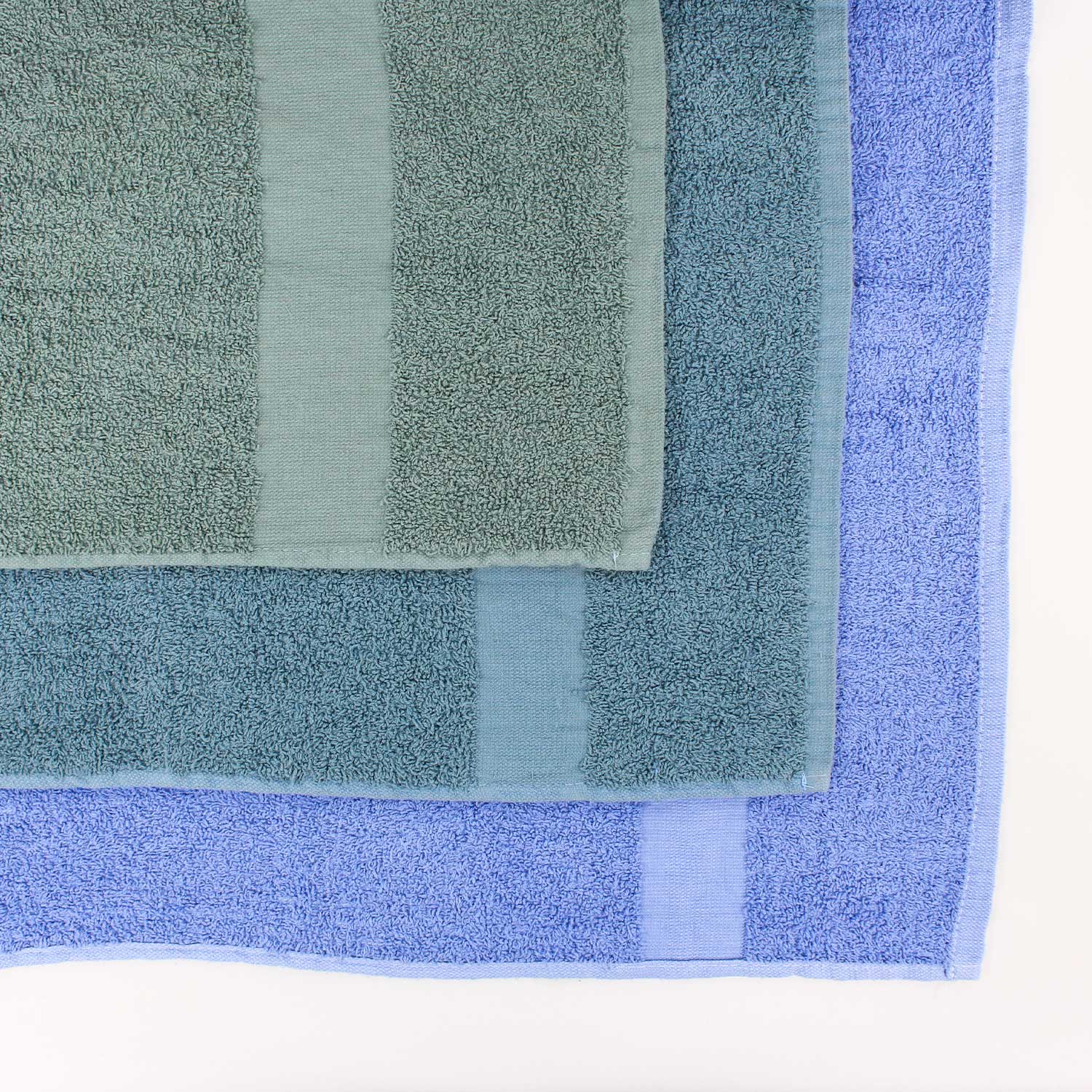 22x48 Blue Porcelain Color Towels