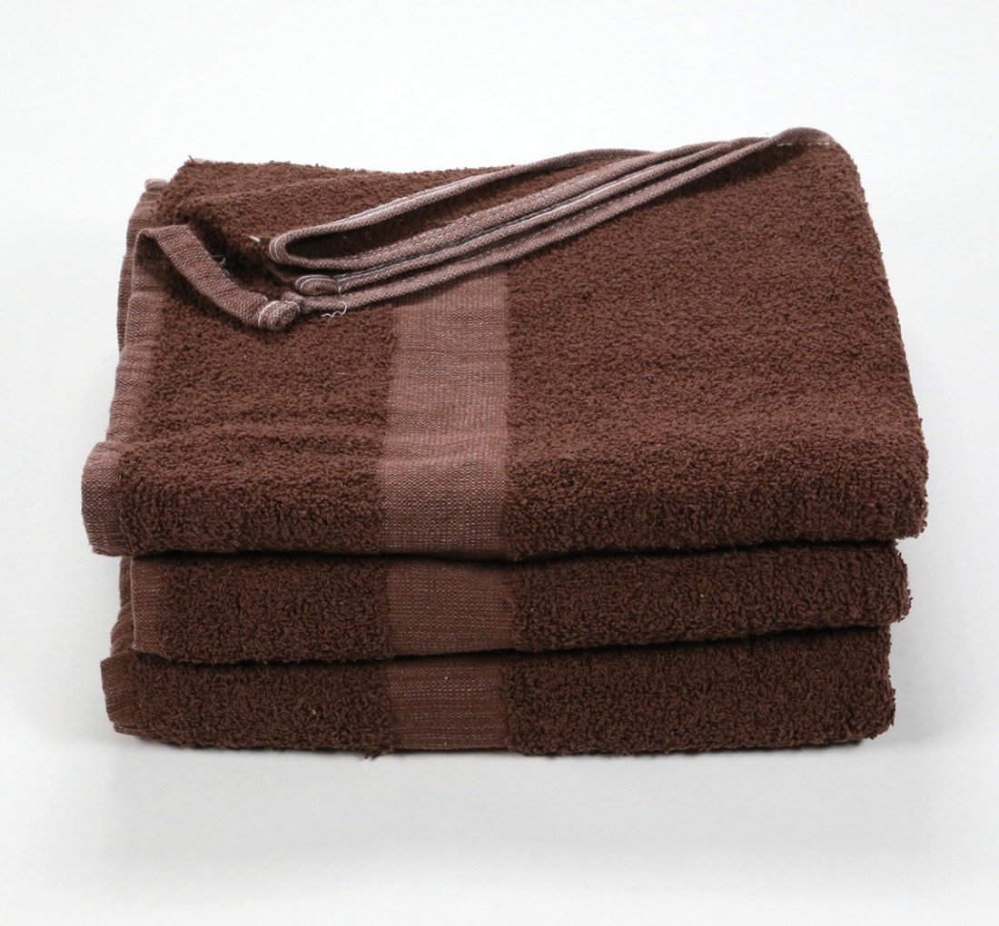 22x48 Brown Wholesale Bath Towel | Texon Athletic Towel