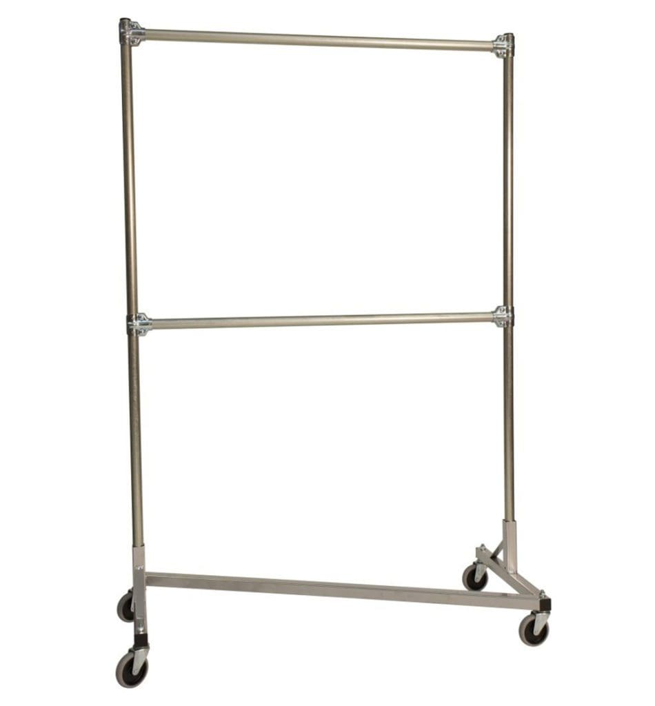Z-Rack- 48″ Long Base, Double Rail W/72″ - Texon Athletic
