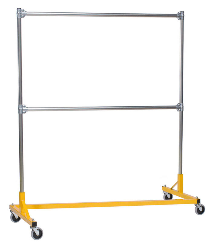 Z Rack 60 Long Double Rails 72 Tall Adjustable