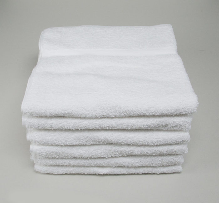 27x50 14lb Bath Towel White