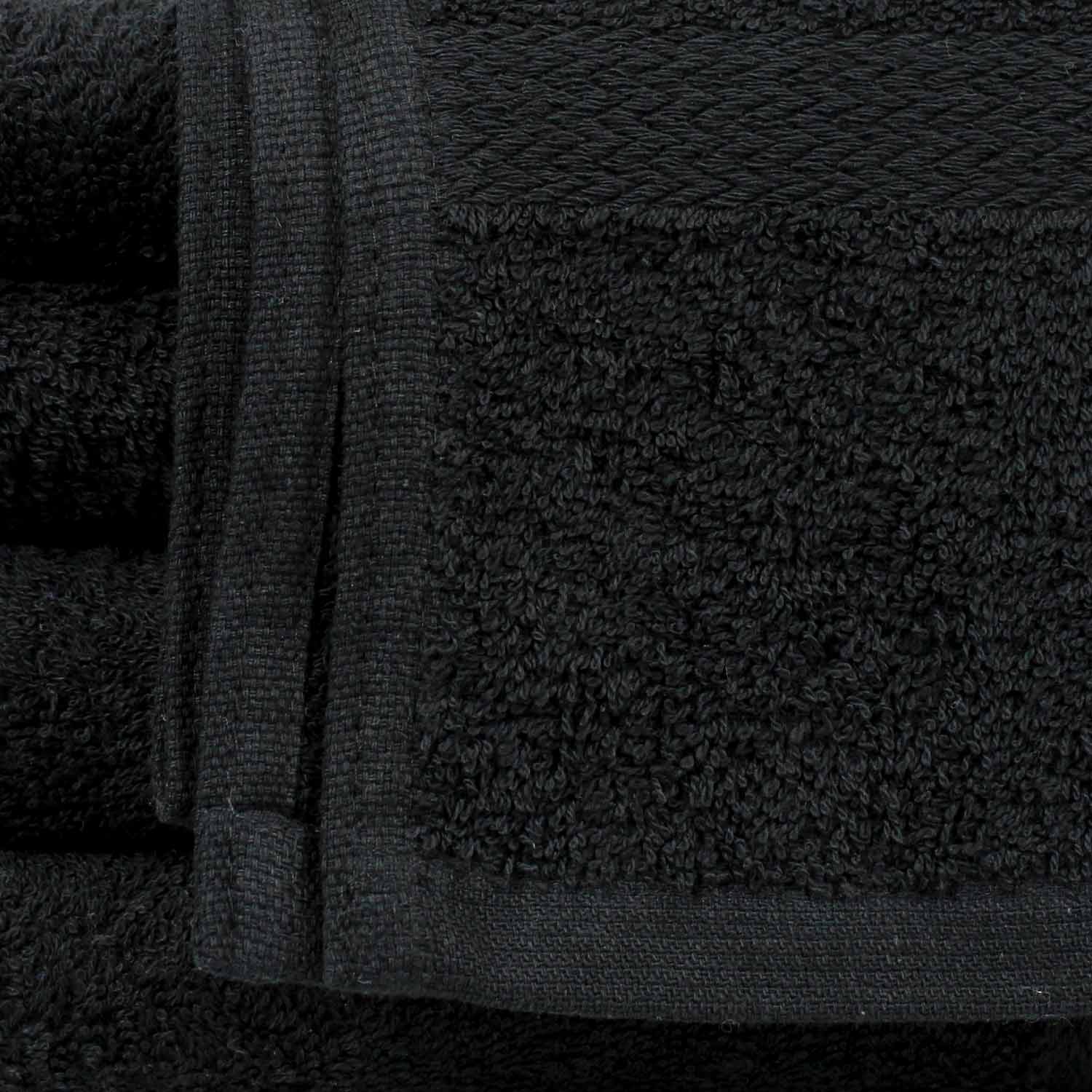 27x52 Black Bath Towel, Black shower towels, Black gym towels bulk and wholesale 12lb