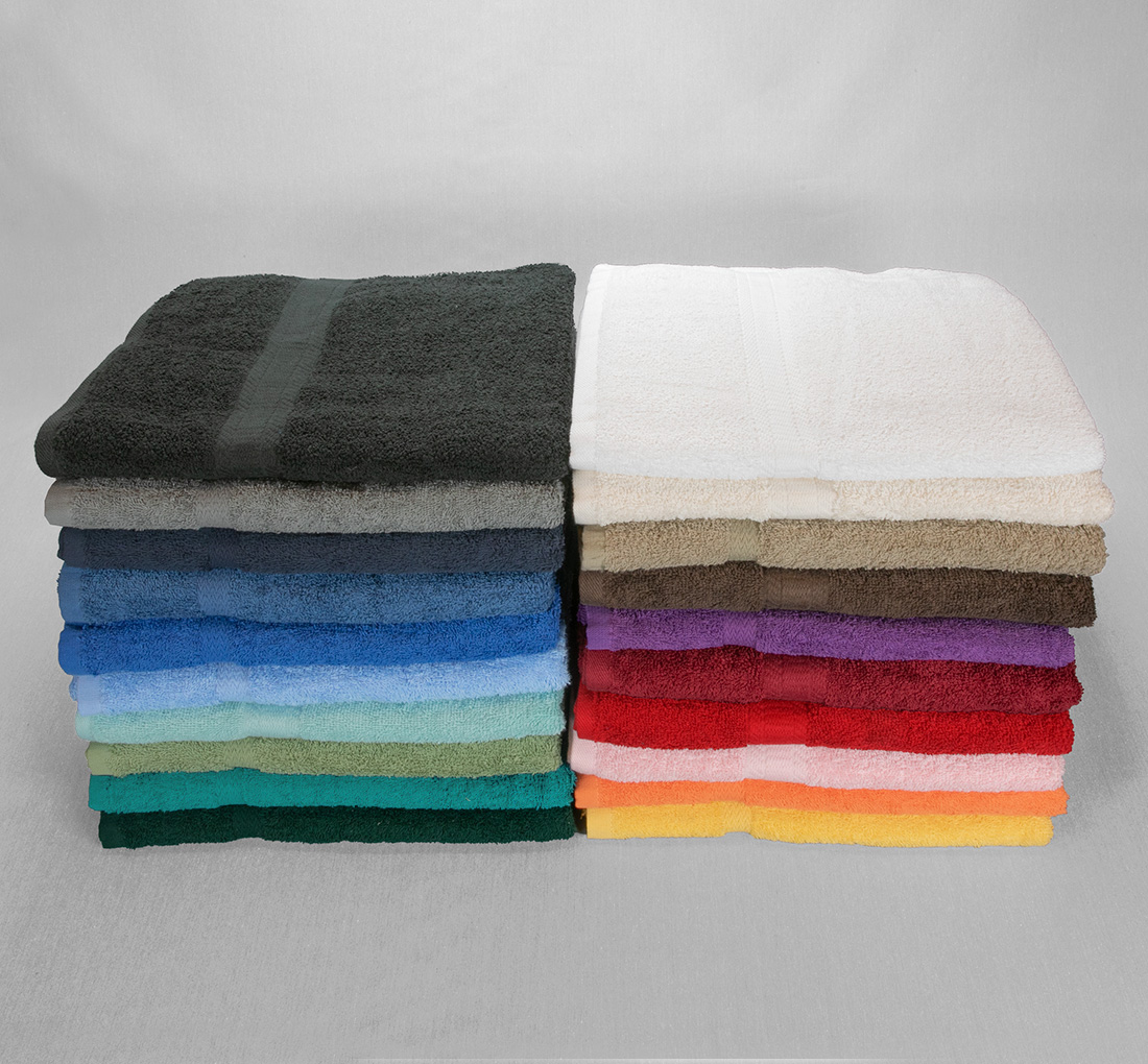 27x52 Color Shower Bath Towel, 12 lbs/dz