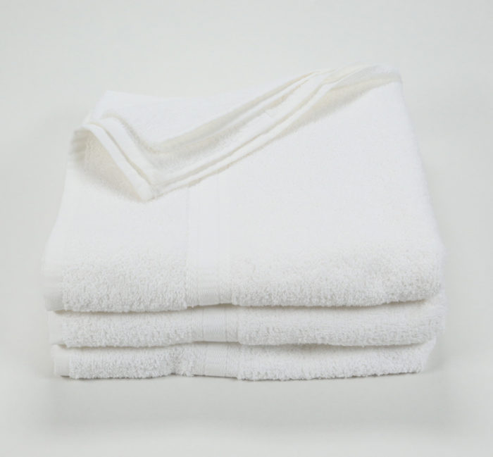 27x52 Color Towel White