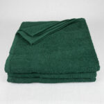 27x52 Hunter Green Bath Towels, hunter green locker room towels, golf club towels, green pool towels, green gym towels