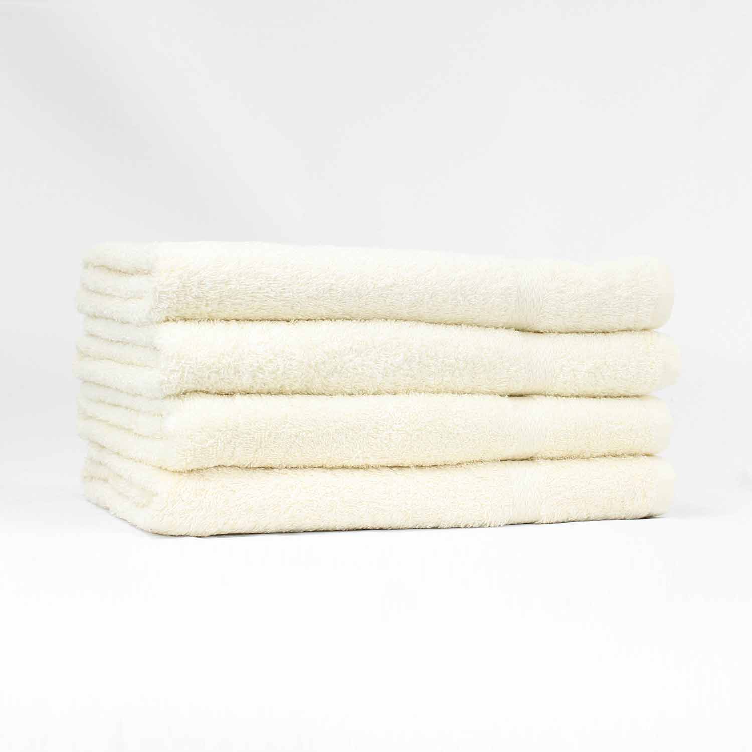 27x52 Ivory Bath Towel, Ivory shower towels, Ivory gym towels bulk and wholesale 12lb