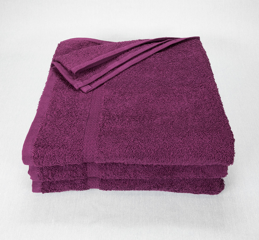 27x52 Color Shower Bath Towel, 12 lbs/dz - Texon Athletic Towel