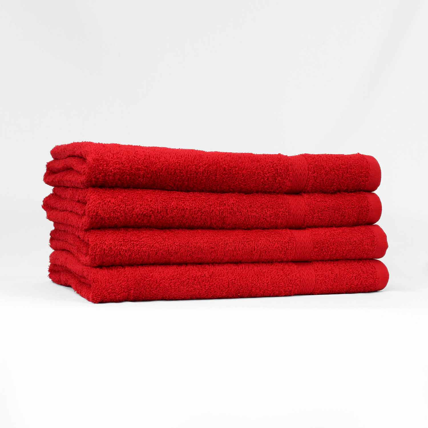 27x52 Red Bath Towel, Red shower towels, Red gym towels bulk and wholesale 12lb