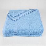 27x52 Sky Blue Bath Towel, sky blue shower towels, sky blue gym towels bulk and wholesale 12lb