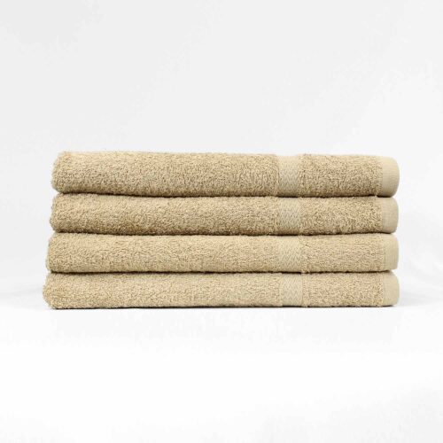27x52 Tan Bath Towel, Tan shower towels, Tan gym towels bulk and wholesale 12lb