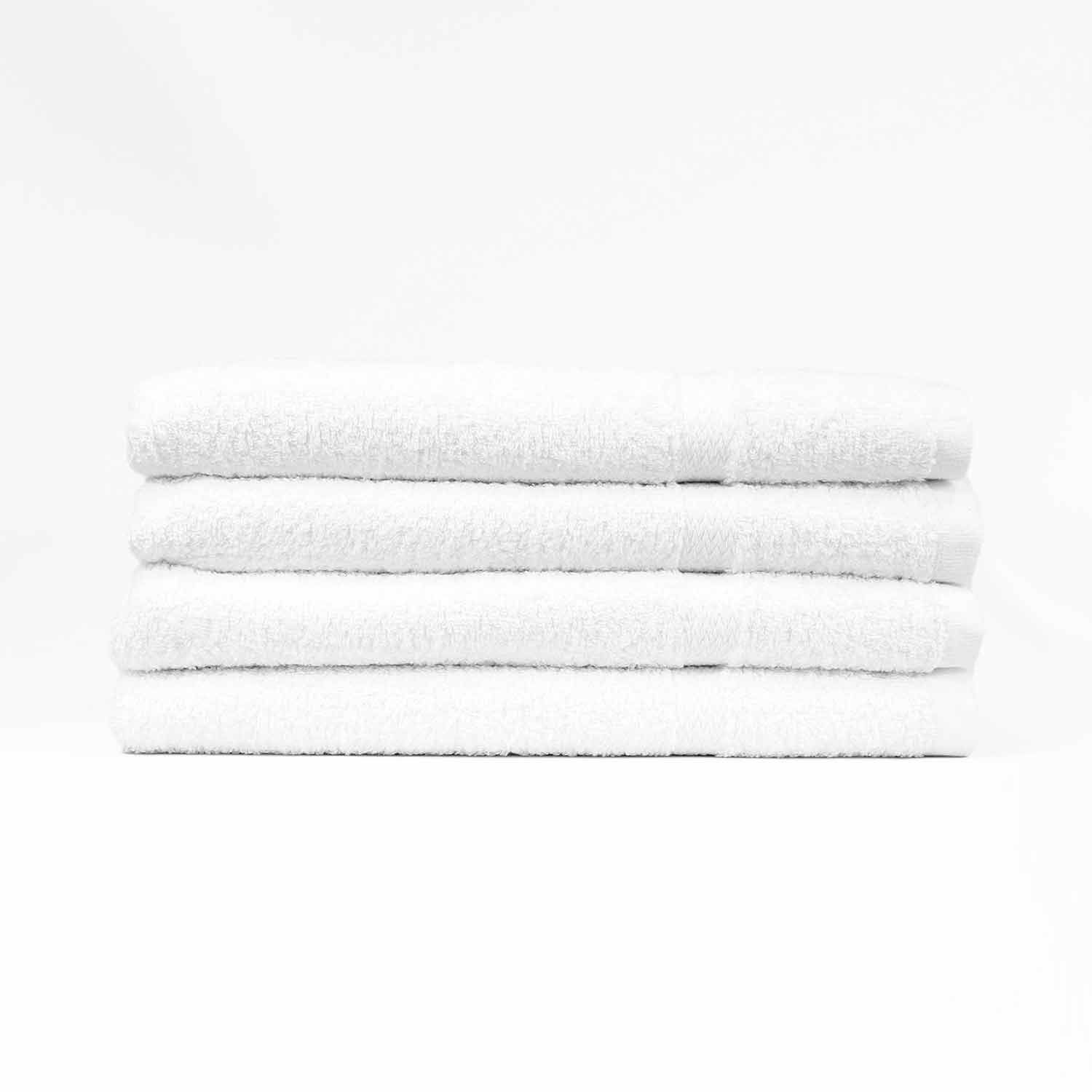 27x52 White Bath Towel, White shower towels, White gym towels bulk and wholesale 12lb