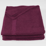 27x54 Bath Towels Maroon