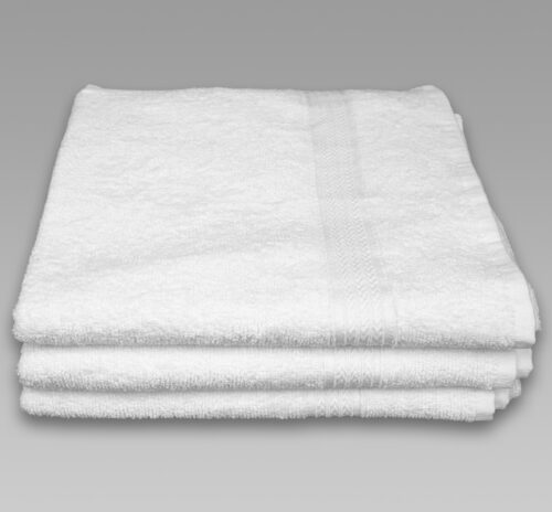 27x54 White Hotel Towel 14 Lb