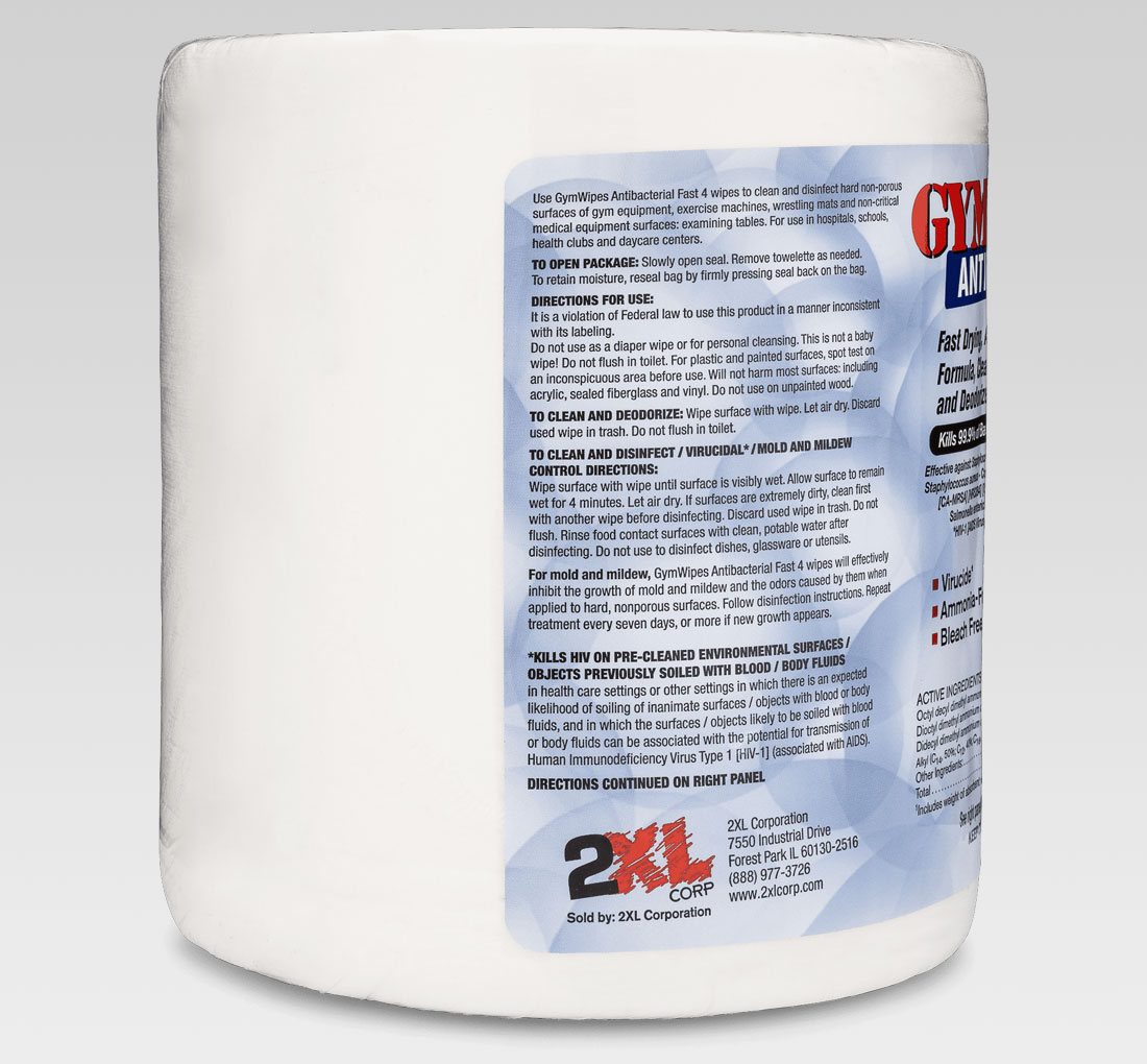 Gym Wipes, Antibacterial Disinfectant Wipes In Stock Bulk & Wholesale