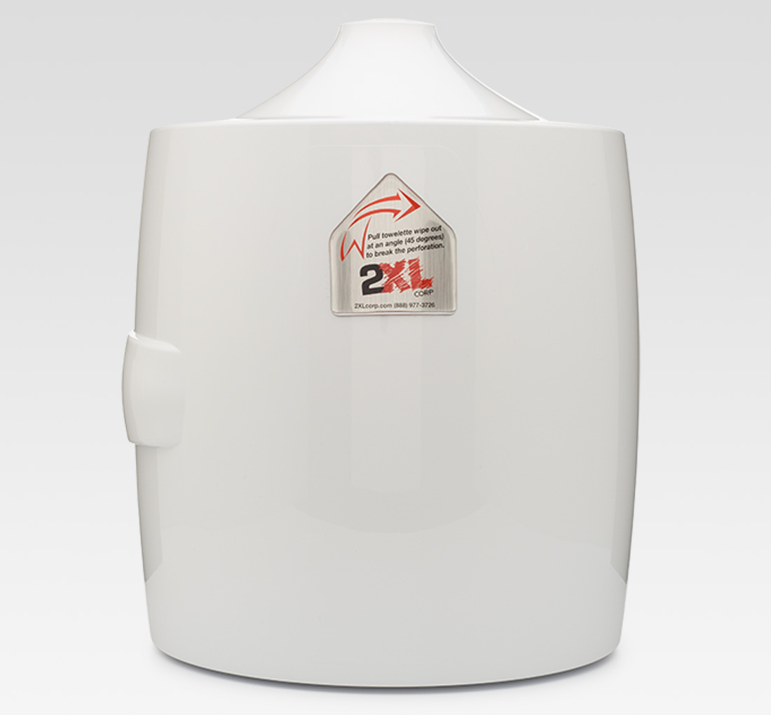 VALLAD CASH DISPENSER TEE WHITE Lサイズ Contemporary Center Pull Wall Dispenser – Smoke Grey - Texon Athletic