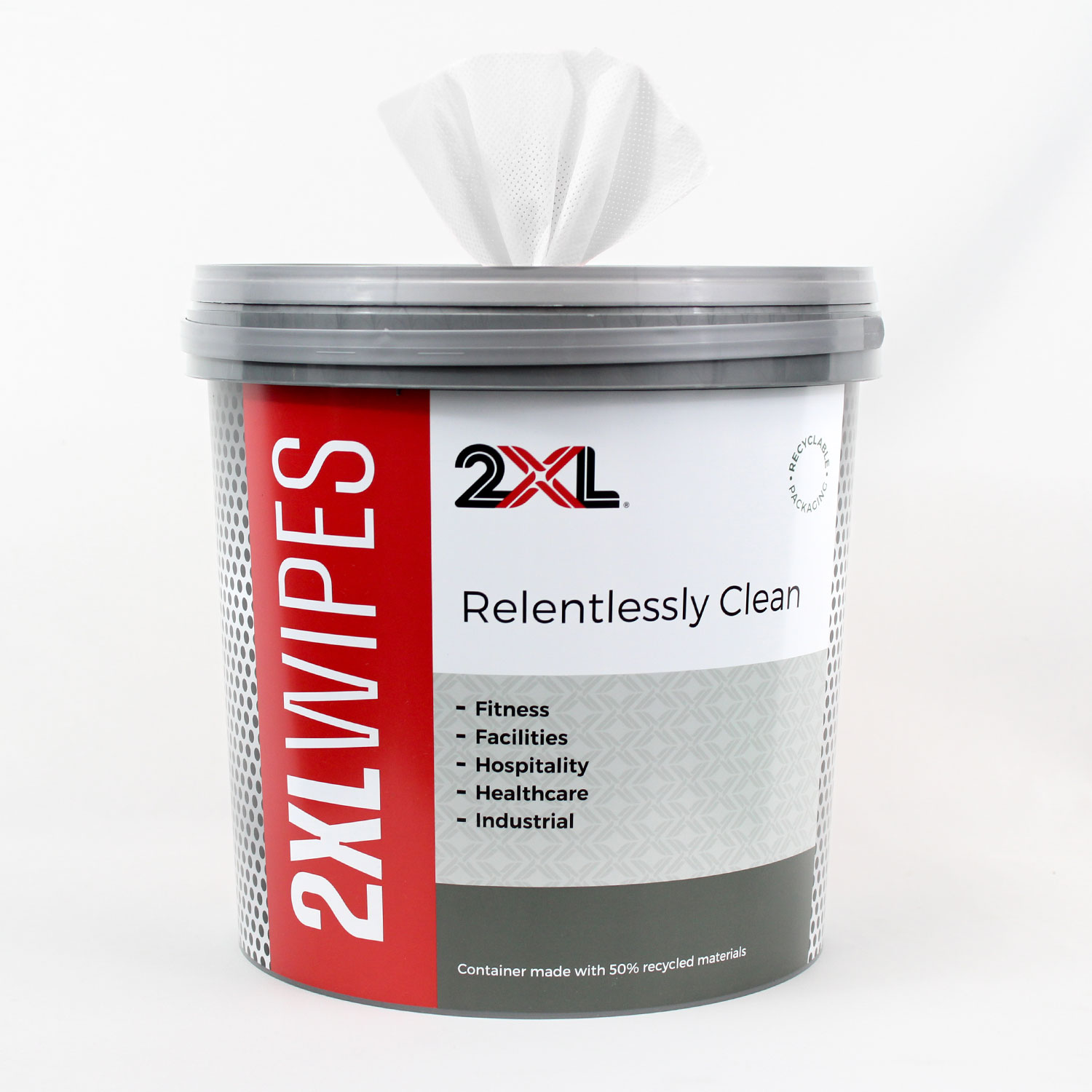 2xl GymWipes 3 Gallon Dispenser Bucket