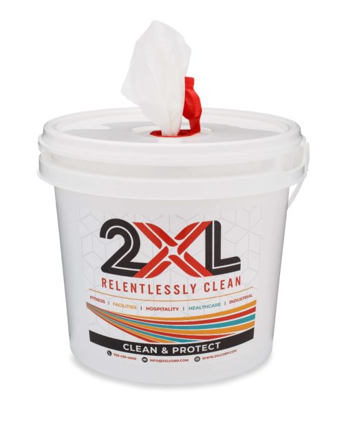 2xl1 Gym Wipe Dispensing Bucket