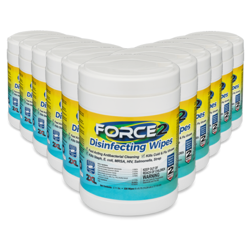 Medical Grade Disinfecting Wipes, 2XL407, FORCE2 Wipes