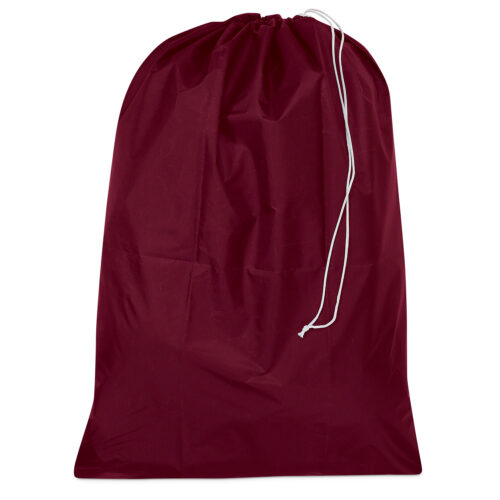 30x40 Maroon Nylon Laundry Bag