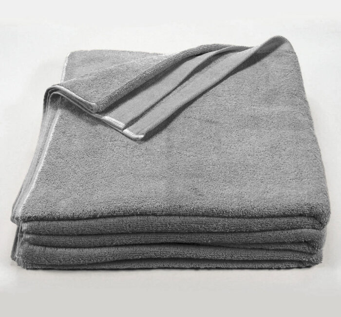 32x66 Bath Sheet Gray, Grey Bath Sheet, Grey Pool Towels, Grey beach towels, wholesale, bulk