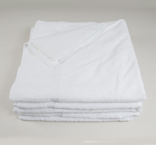 27X54-Premium Plus White Bath towels 100% Cotton