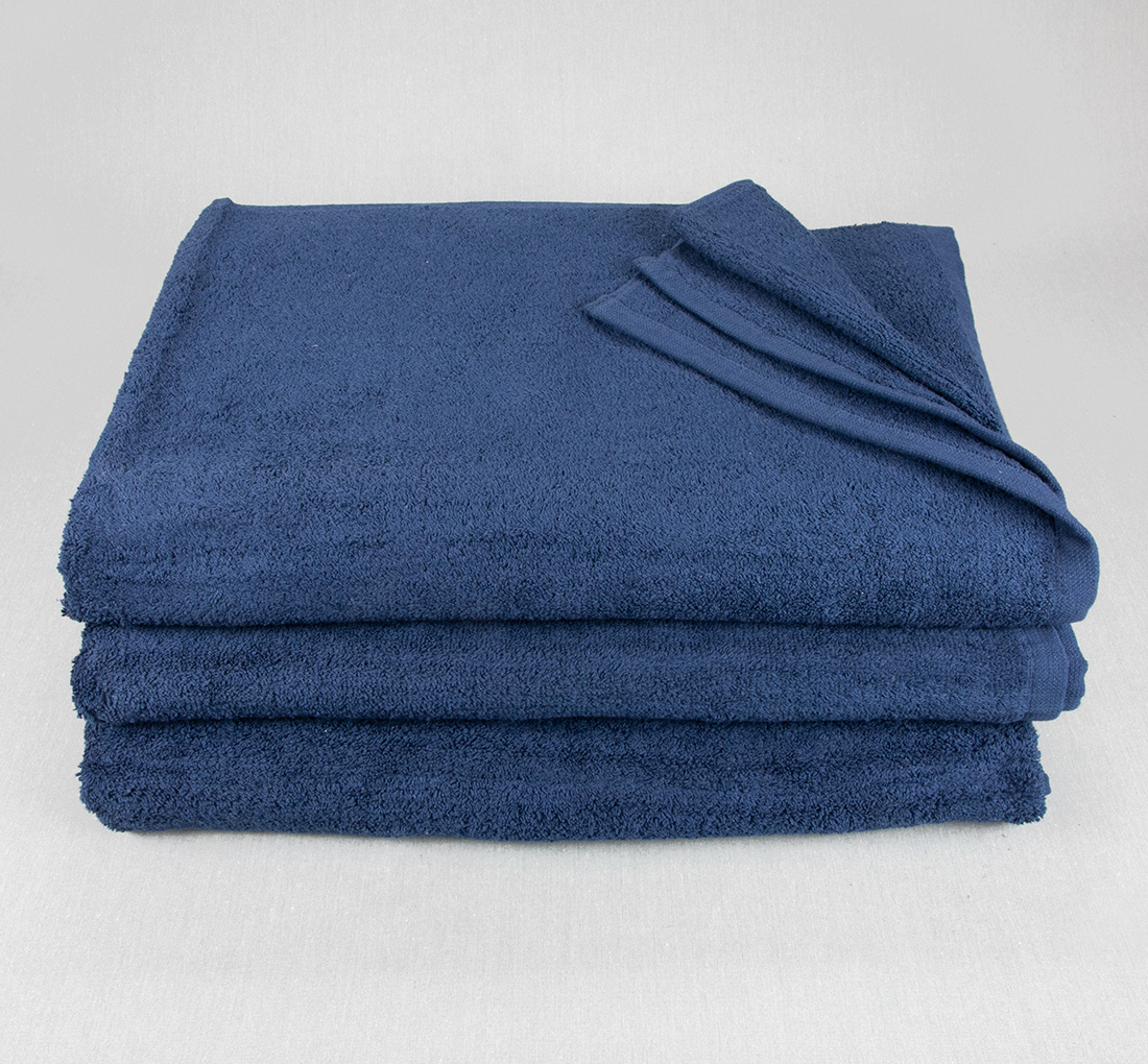 Cotton Bath Towel - Blue