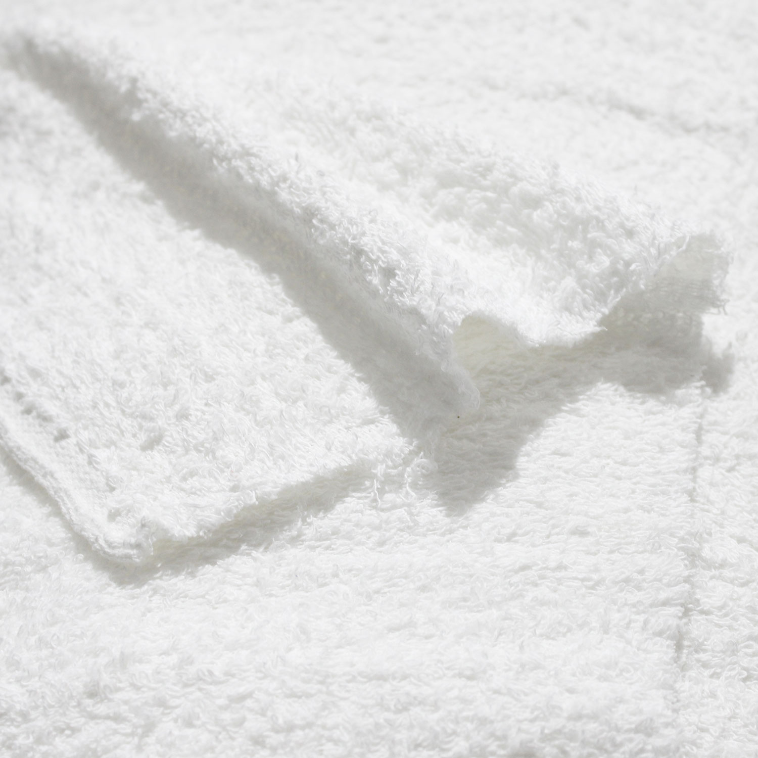 Bulk Roll Terry Cloth Fabric; White Terry Cloth Bolt