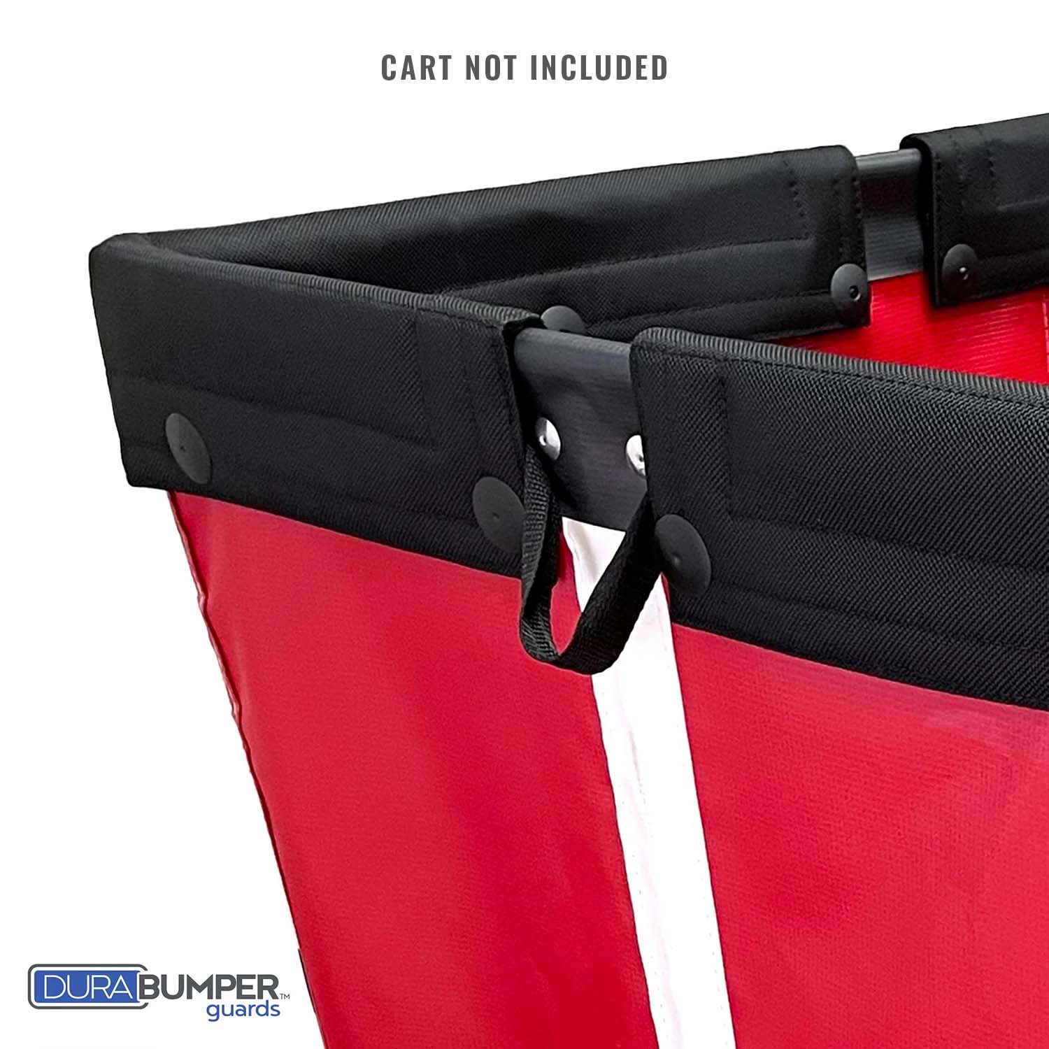 Closeup Universal Bumper Guard System For Vinyl Laundry Truck