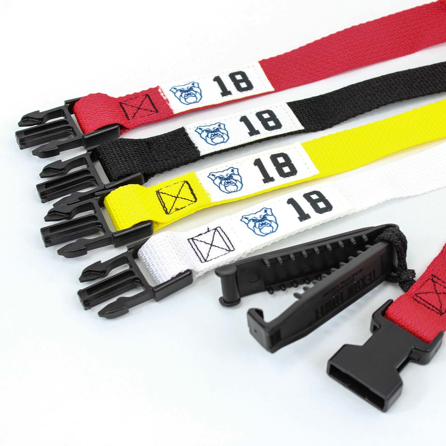 Custom Laundry Loops with Team Logo and Player Numbers