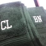 Custom Numbered Atheltic Towels