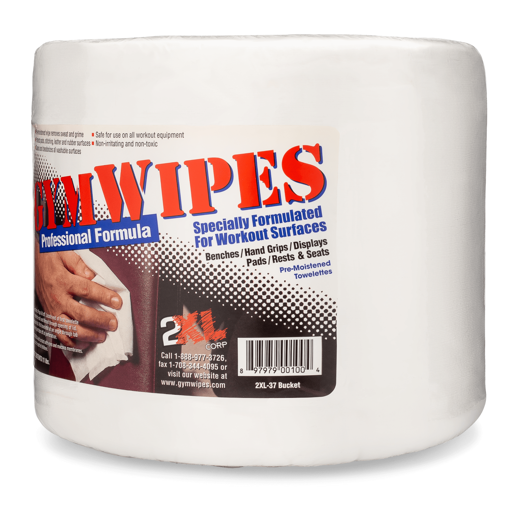Gym Wipes Refill (700 ct x 4 Refills) Texon Athletic Towel