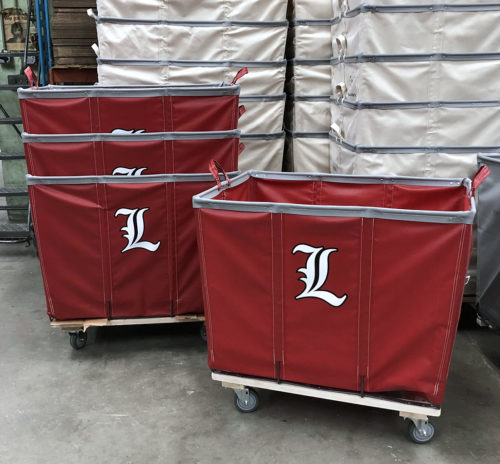 Laundry Carts Louisville Red