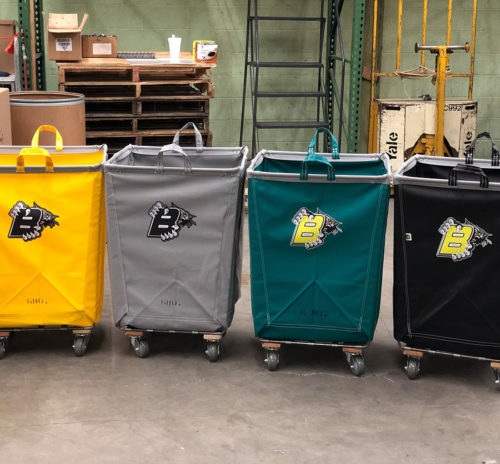 Laundry Carts Texas Bobcats