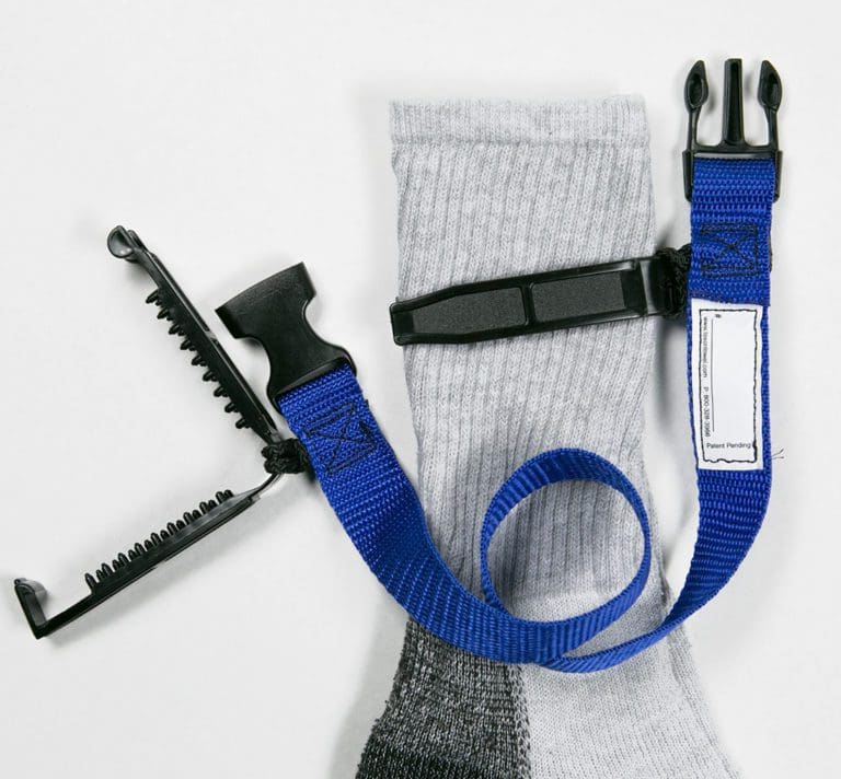 Laundry Loop, Straps with Double Sock Clips Texon Athletic Towel