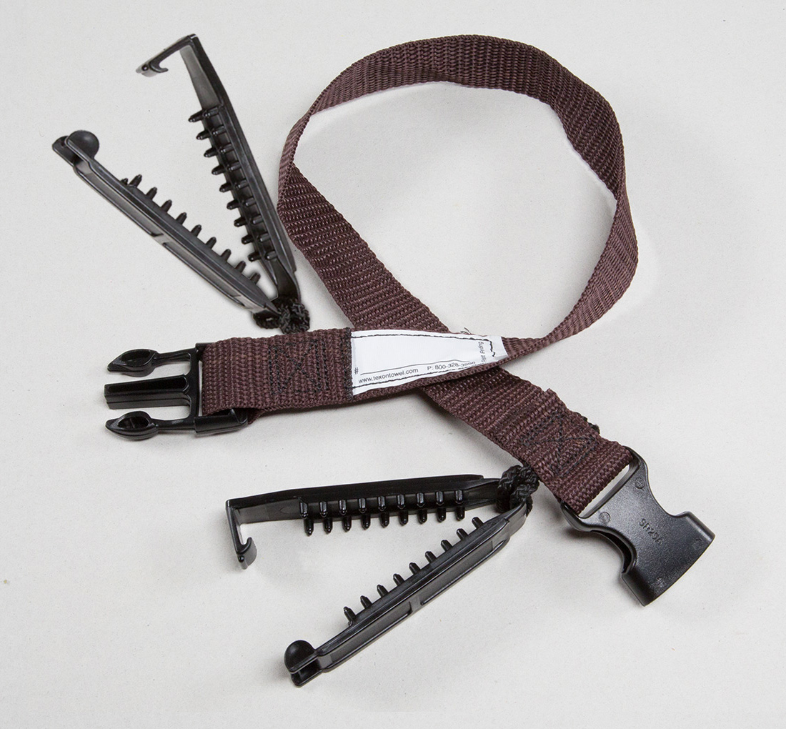 Laundry Loop, Straps with Double Sock Clips Texon Athletic Towel