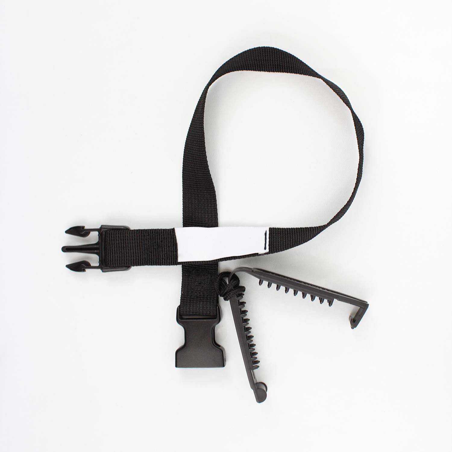Laundry Loops Straps with Single Clip - Black