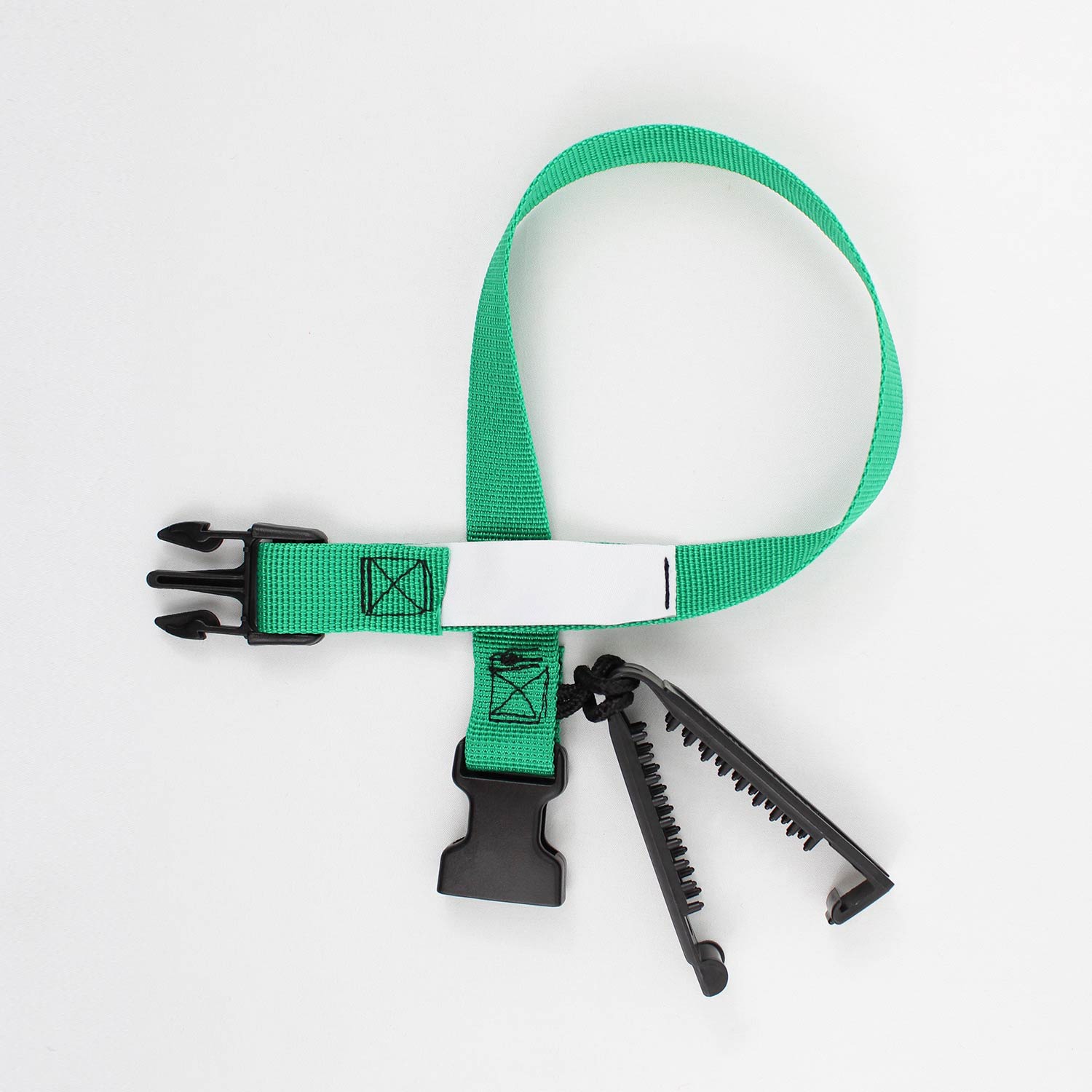 Laundry Loops Straps with Single Clip - Kelly Green
