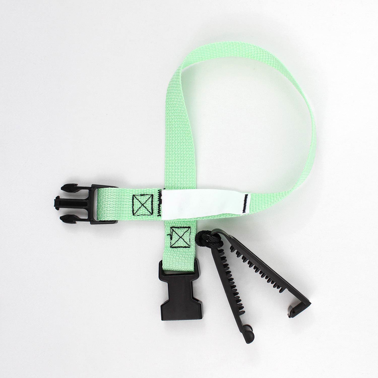Laundry Loops Straps with Single Clip - Minty Green