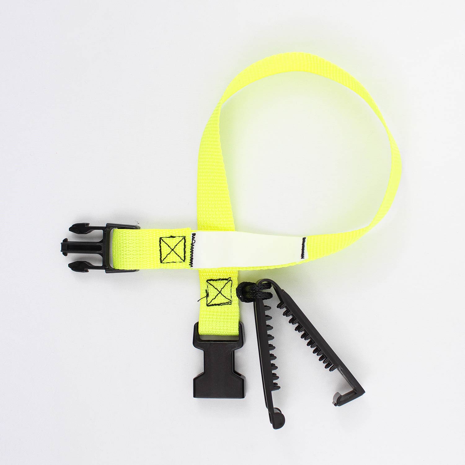Laundry Loops Straps with Single Clip - Neon Yellow