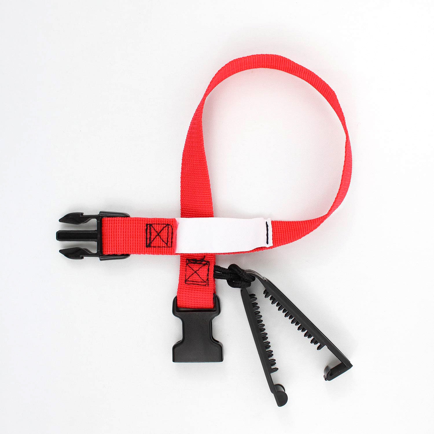 Laundry Loops Straps with Single Clip - Red