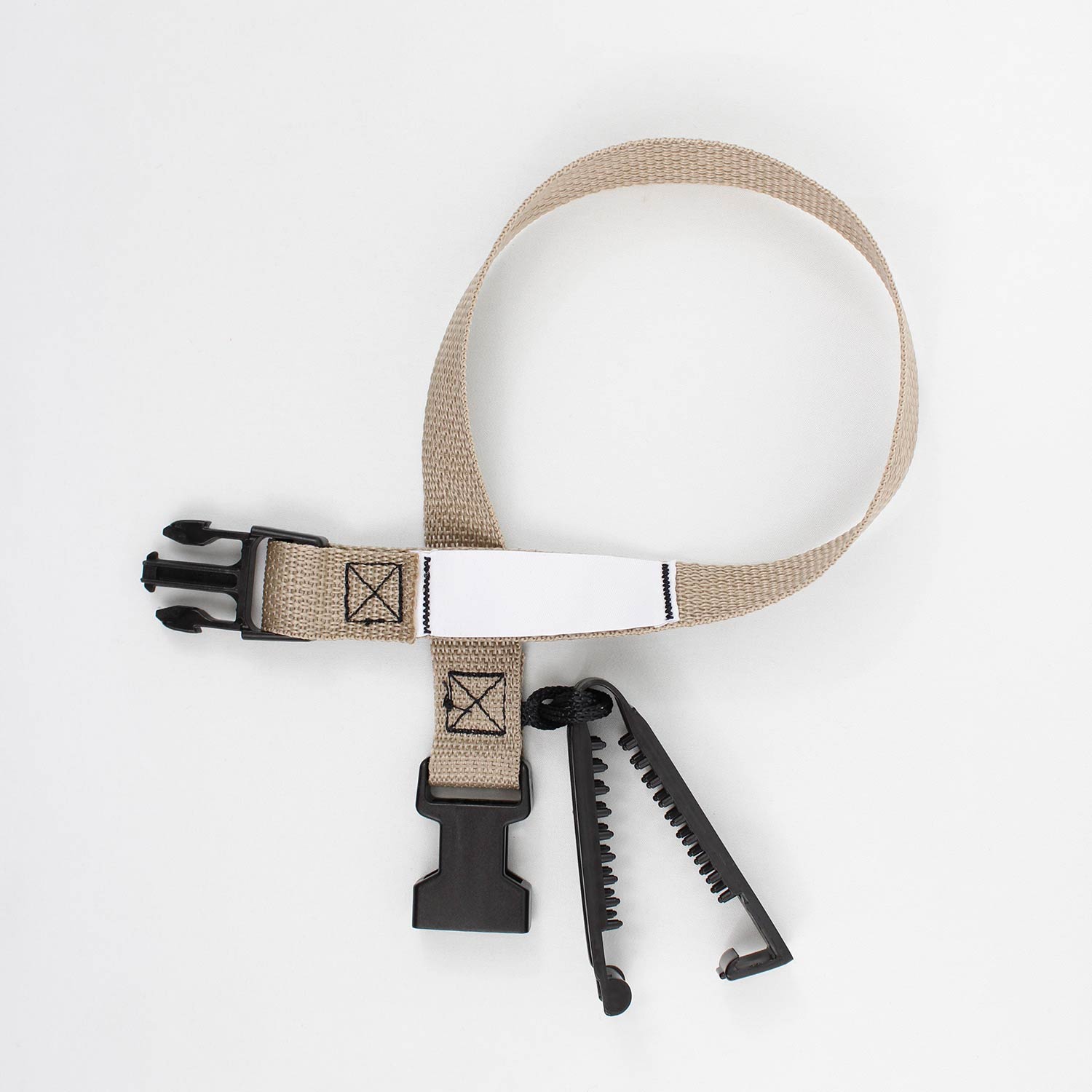 Laundry Loops Straps with Single Clip - Tan, Old Gold