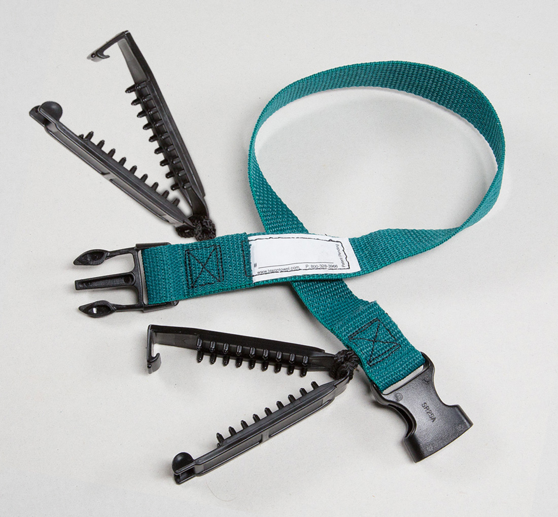 Laundry Loop, Straps with Double Sock Clips Texon Athletic Towel