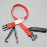 Laundry Straps Loops Double Clip Red