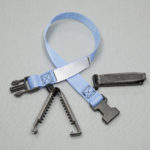 Sky Blue Laundry Loops Strap Double Clip Sky Blue