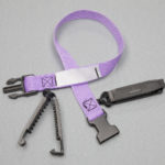 Laundry Straps Loops Double Clip Violet