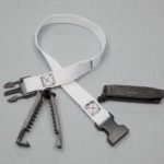 Laundry Strap Loops Double Clip White